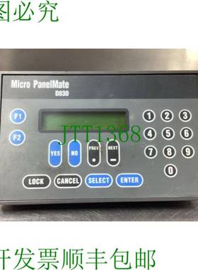 原装供应CUTLER HAMMER D830MPM 面板操作面板 24VDC 2C