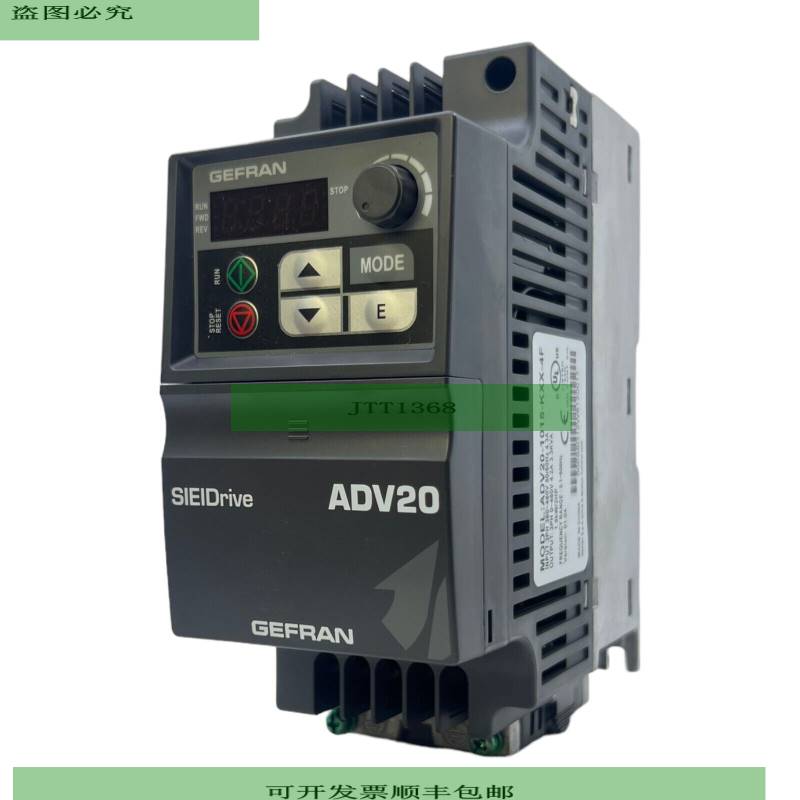 Gefran ADV20-1015-KXX-4F Inversor Inp 3F 380-480V 4.3A Salid