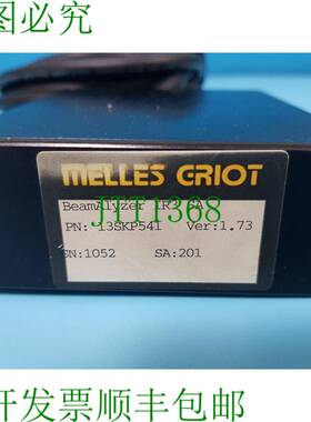 原装供应MELLES GRIOT 光束分析仪 IR3 SA Pn: 13SKP541 Ver:1.73