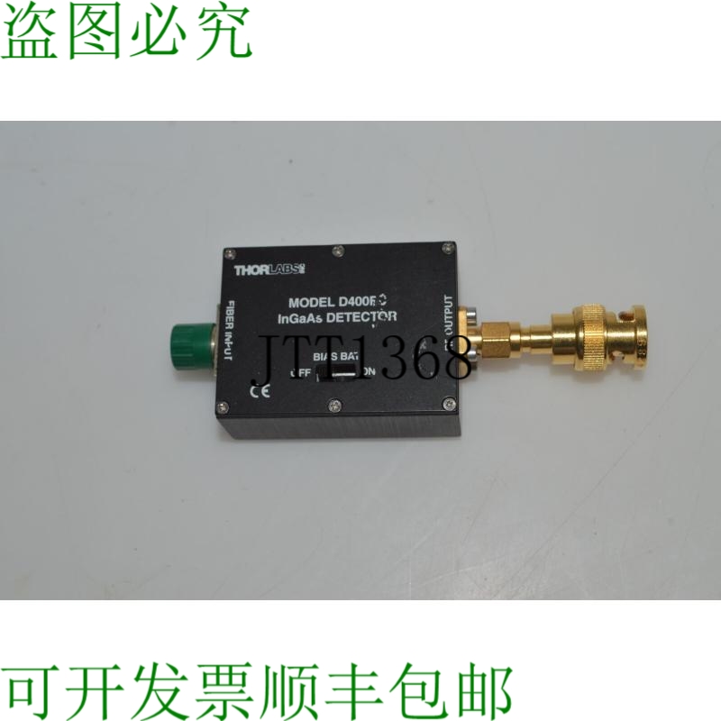 原装供应Jm THORLABS Model D400FC 1GHz Ingaas FC 耦合摄影支架