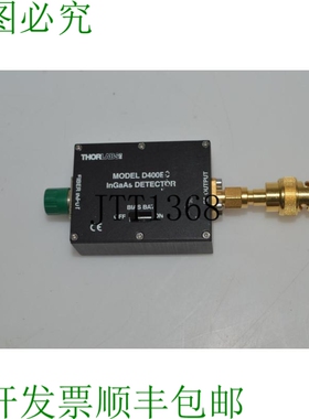 原装供应Jm THORLABS Model D400FC 1GHz Ingaas FC 耦合摄影支架
