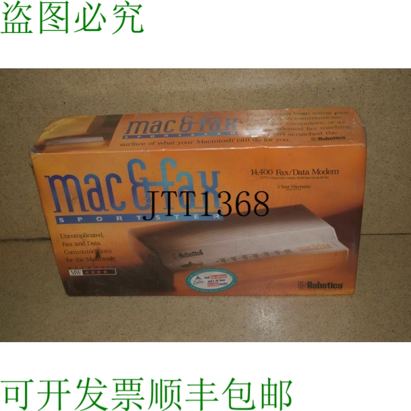 原装供应RT US ROBOTICS MAC&FAX SPORTSTER 14,400 传真/数据 -