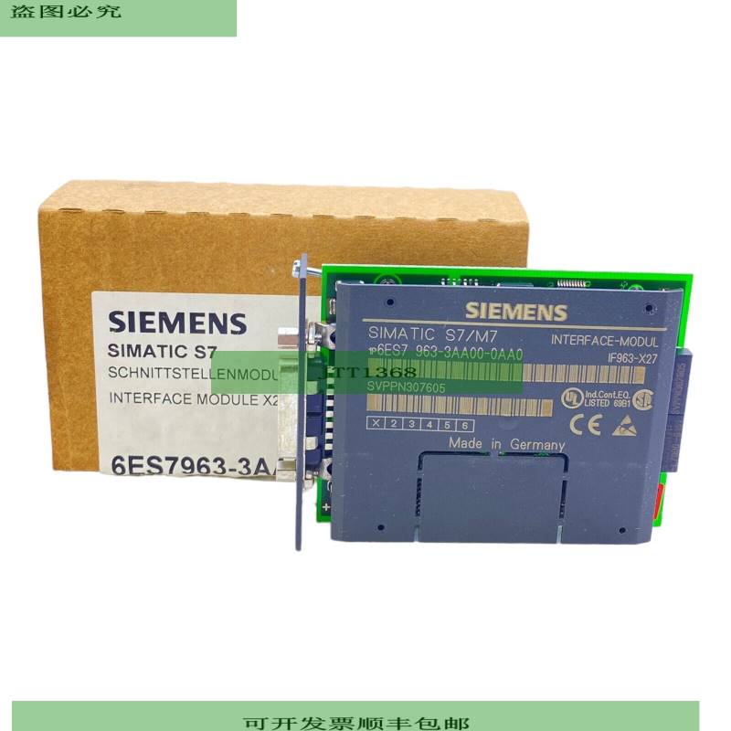 Siemens 6ES7963-3AA00-0AA0 Módulo De Interfaz