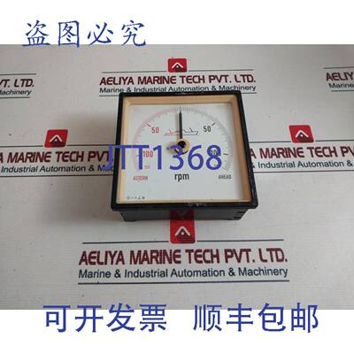现货供应Eltroma-Technik Astern 120-0-120 前方转速表 10-0-10V