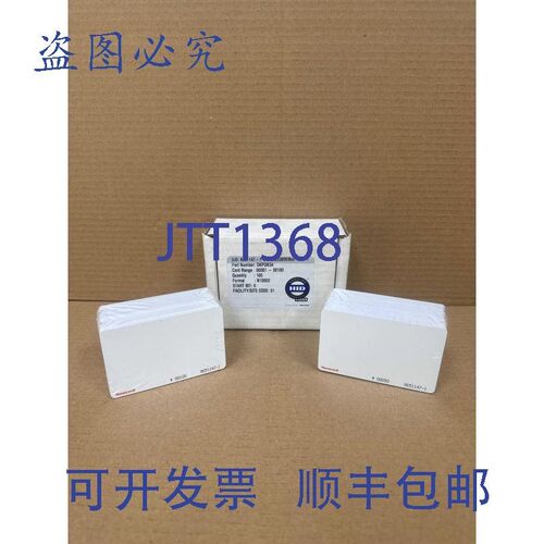 原装供应Honeywell 隐藏式 OKP0N34 2K 提示 PVC 卡,34 位(1 盒