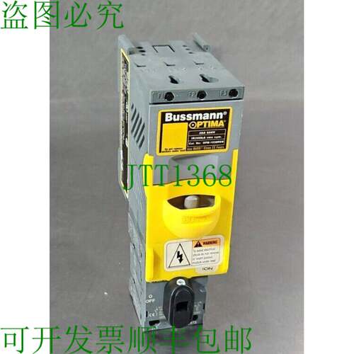 原装供应Bussmann Optima OPM-1038RSW 熔断器支架带  OT40F3
