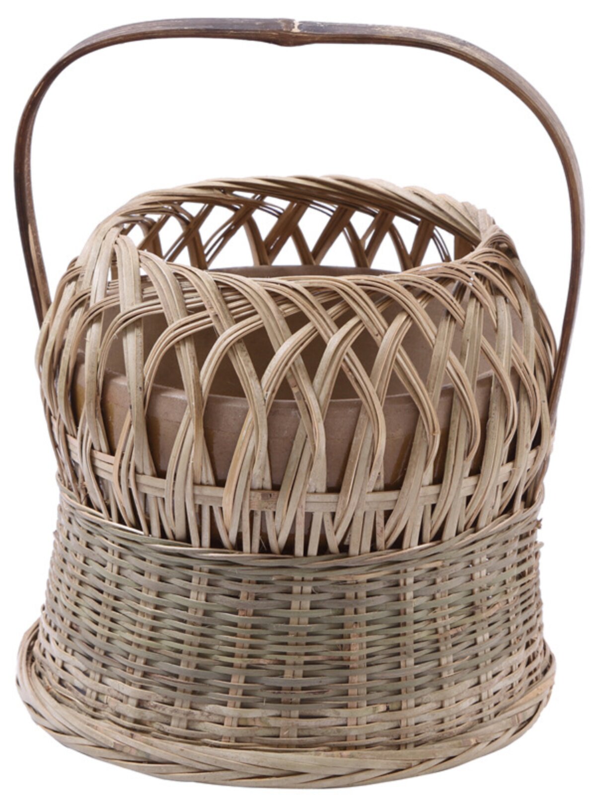 民间手工艺烘笼竹编烤火笼竹暖木火炭笼tkz烤笼取火笼品取暖器烤