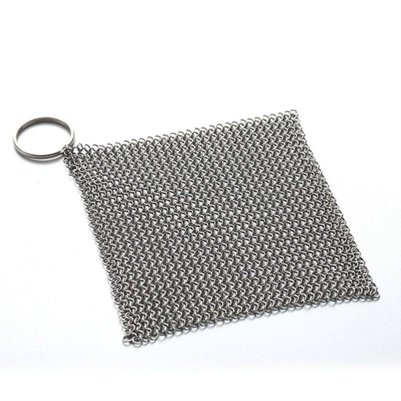 不锈钢刷锅网家用厨房316清洁洗碗布加厚钢丝球不掉渣玻璃清洗器