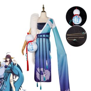 狐妖小红娘cos涂山容容 二小姐 Cosplay服装全套送耳朵