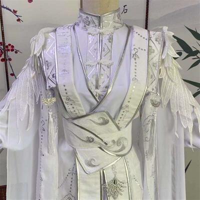 楚晚宁COS服二哈 与他的白猫师尊COS服 白色 古风COS 楚晚宁COS