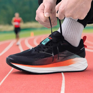 特步飞速5跑步鞋男鞋贾卡网面休闲鞋子运动鞋春季新款减震跑鞋男