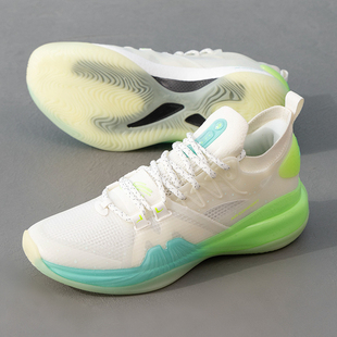 特步（XTEP）林书豪二代篮球鞋男鞋26冬款碳板高帮后卫球鞋透气防