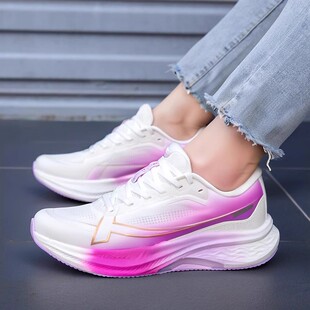 特步2000公里三代plus跑步鞋女鞋轻便运动鞋冬季新款网面透气跑鞋