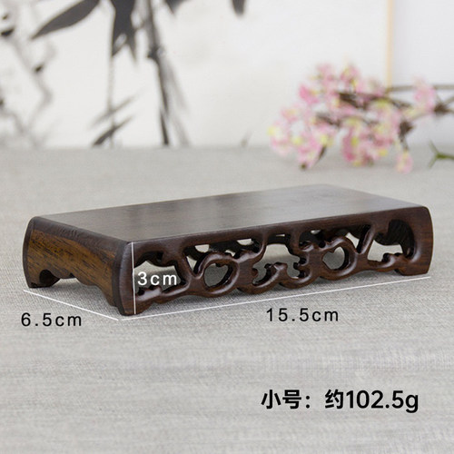 【预售】实木架子可放泥人置物架底座