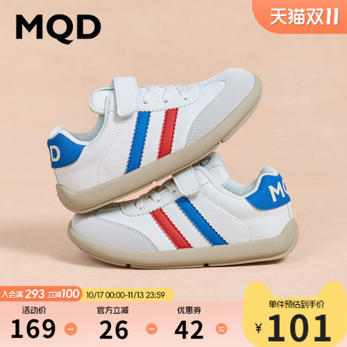 MQD马骑顿春新款拼色板鞋休闲鞋