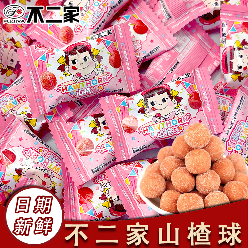 不二家山楂条糖原味益生菌味