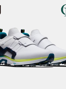 Footjoy高尔夫球鞋FJ男士HyperFlex系列BOA有钉网眼鞋面透气防水