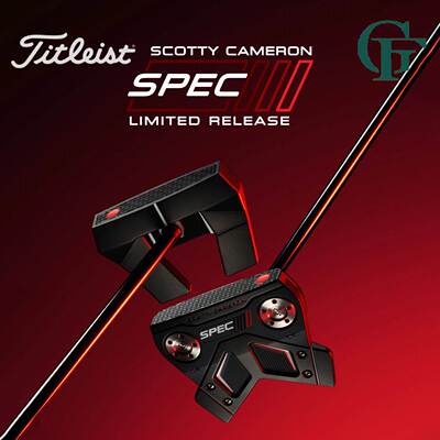 Titleist新款高尔夫球杆低扭矩Phantom OC Spec III限量版推杆
