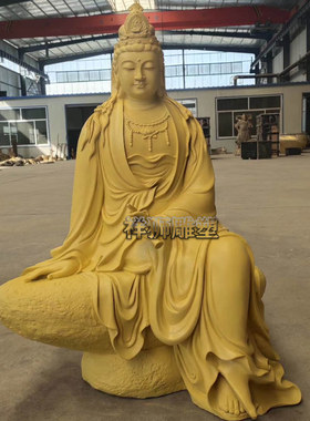 黄铜铸造33观音神像摆件制作批发