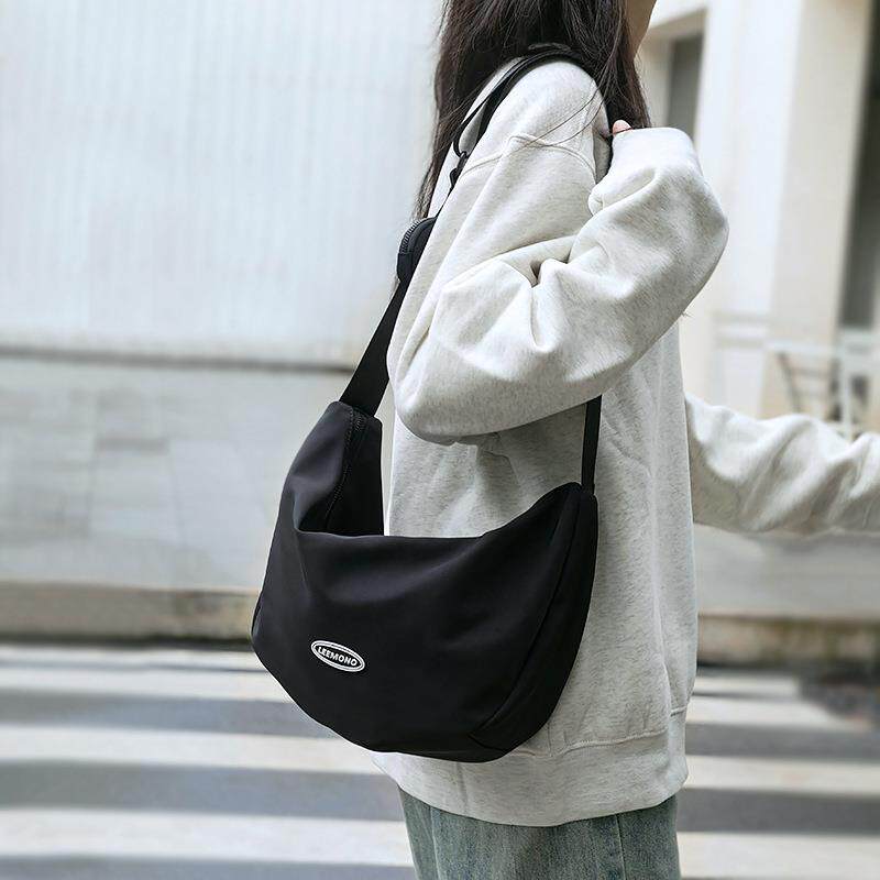 托特包女包通勤帆布包月牙饺子包单肩包日常上班小拎包斜挎包学生