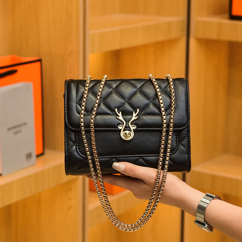 包包2026新款女包小方包单肩斜挎手机包时尚链条包高级感送女友