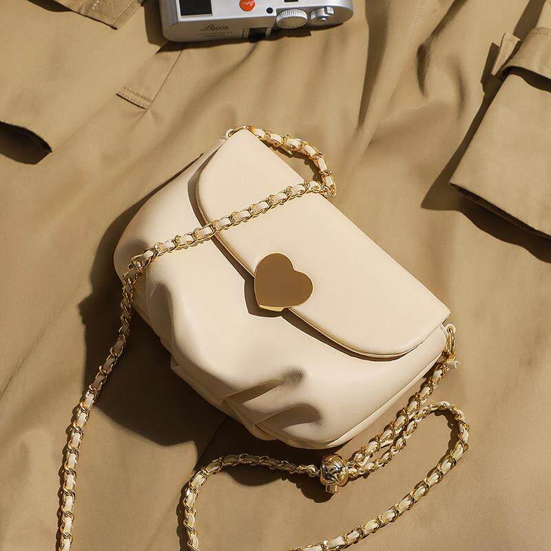 云朵包女包斜挎包百搭单肩包链条包一年四季通用包包可爱小众冬款