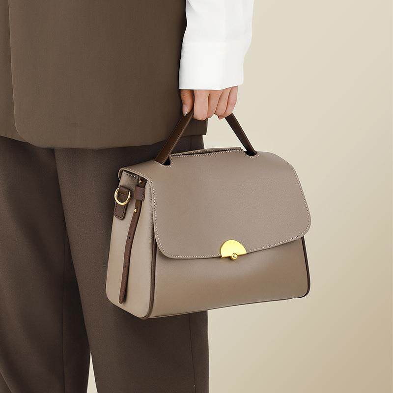 单肩包斜挎包真皮女包通勤包大容量夏季包包女款爆款2026新款百搭