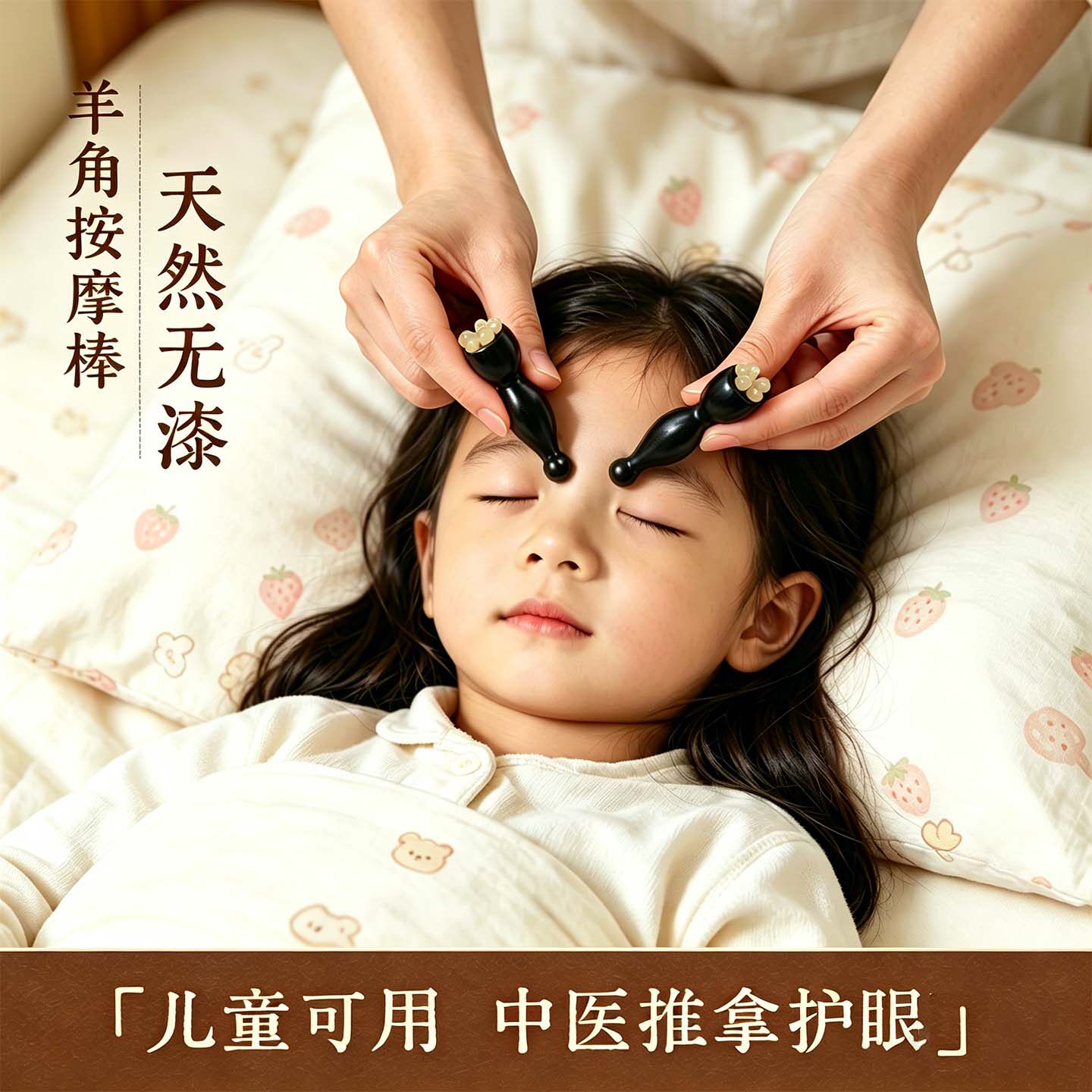 便携款朱雀三啄工具羊角点穴按摩图片