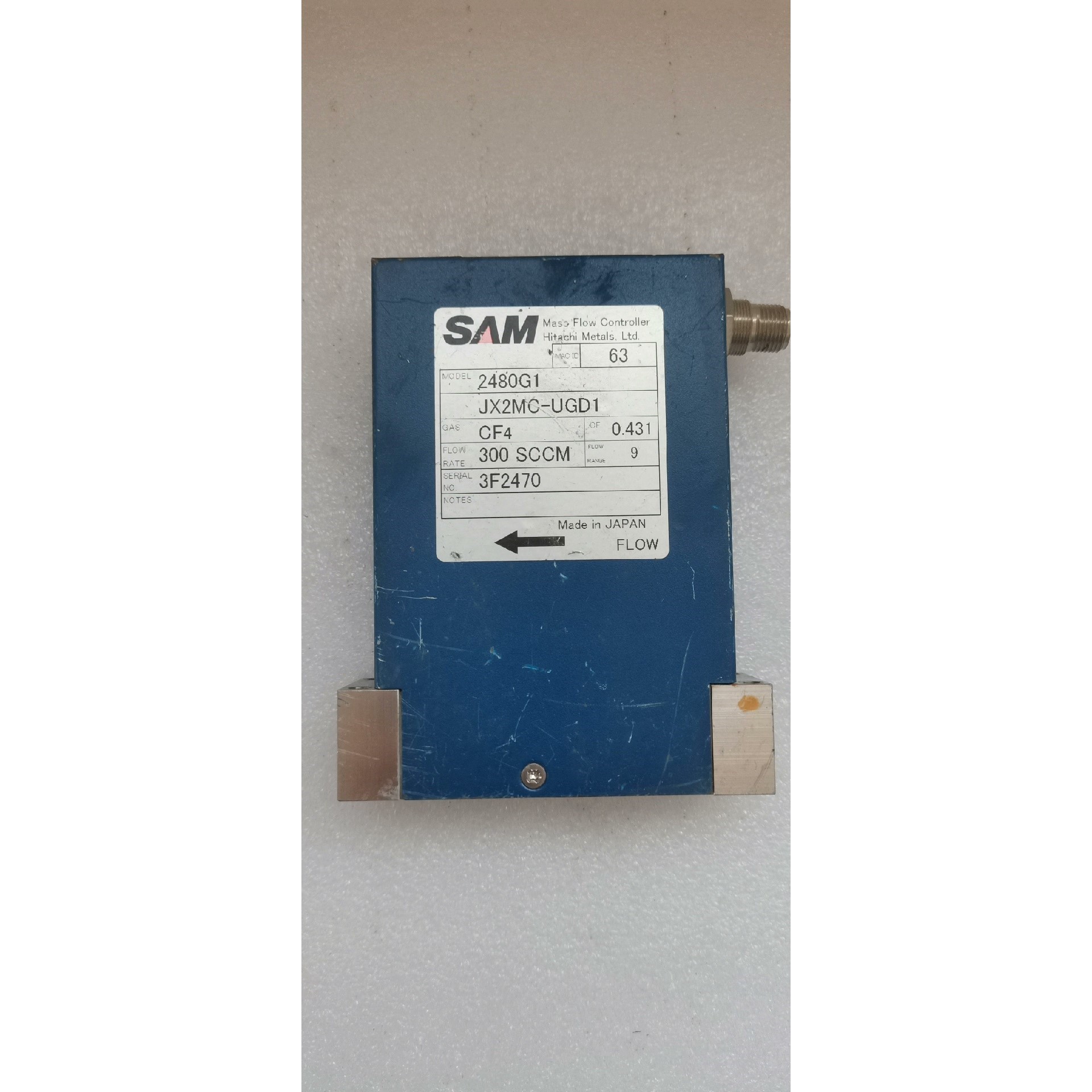 原装SAM FANTAS  2480G1 质量流量计 拍前询价