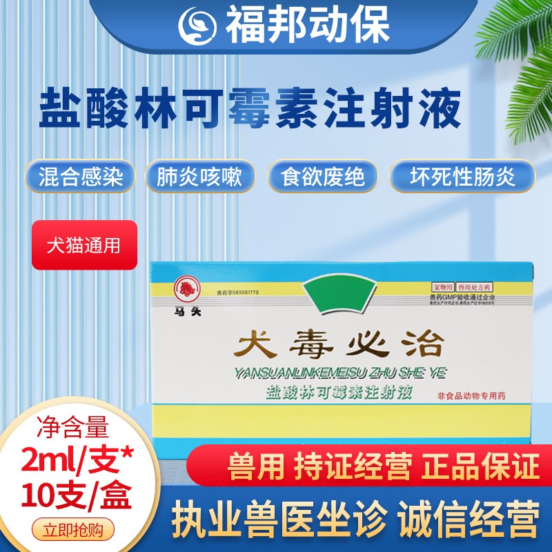 利巴韦林狗用平替犬毒必治宠物狗呕吐拉稀腹泻注射液细小瘟热急救