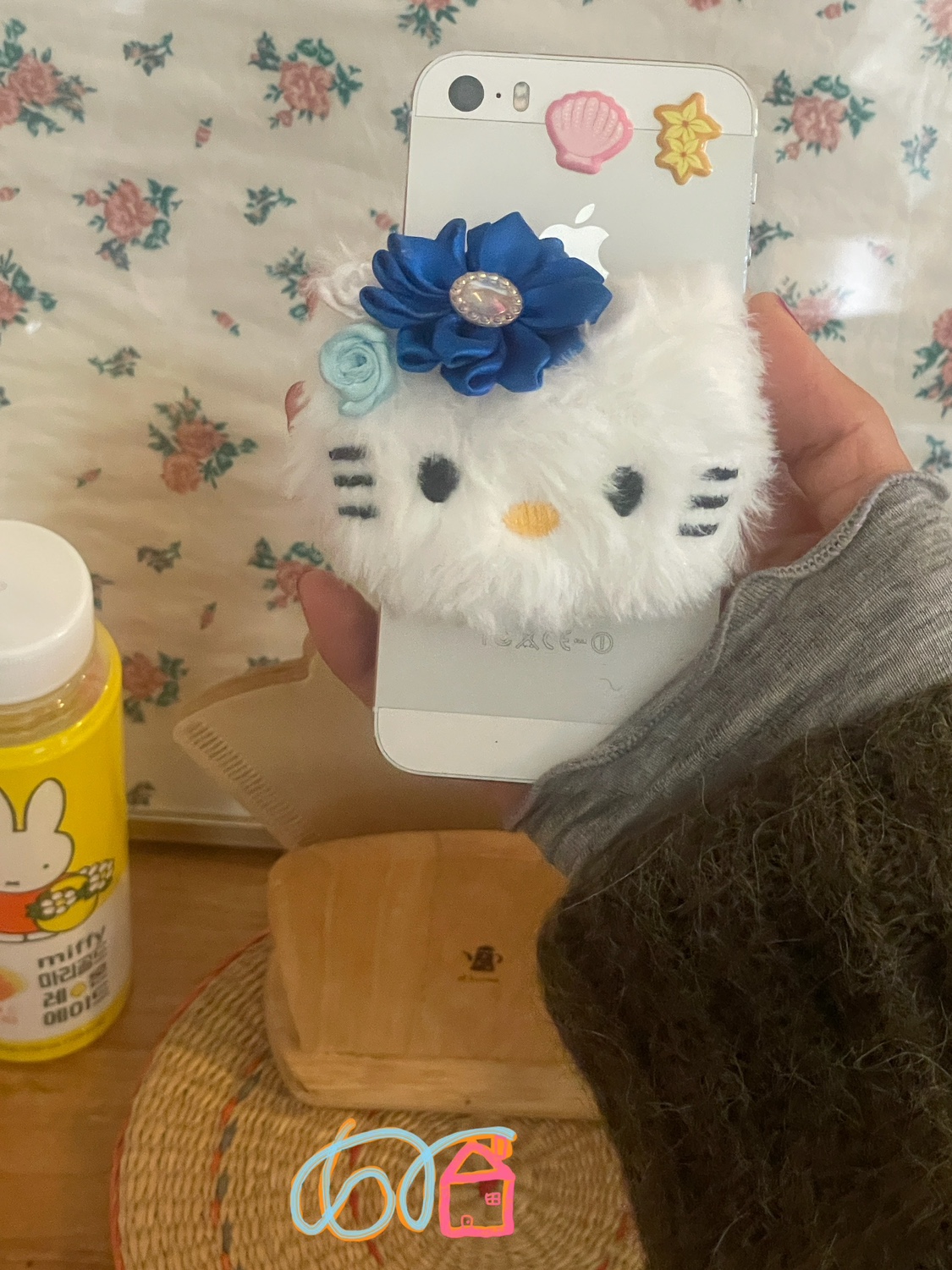 毛绒3M胶通用可爱风格适合秋冬