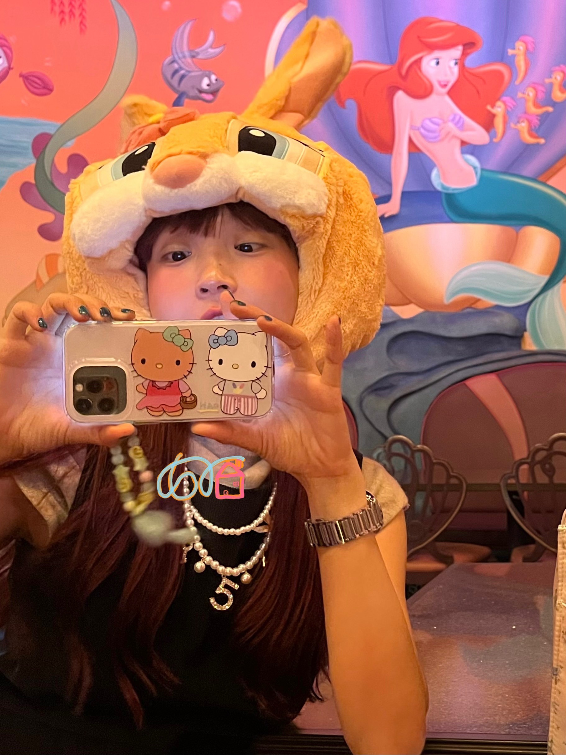 苹果可爱手绘全包俏皮