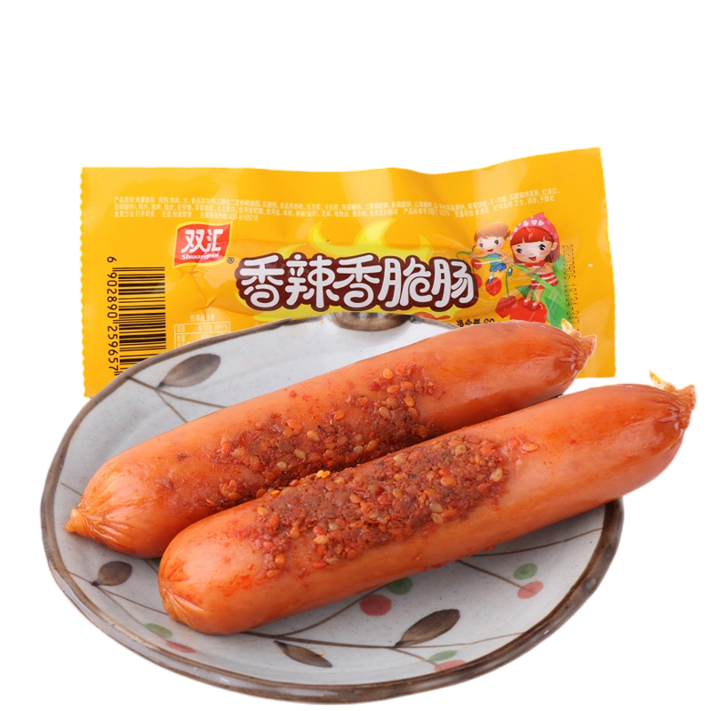 双汇香辣香脆肠60克玉米热狗肠