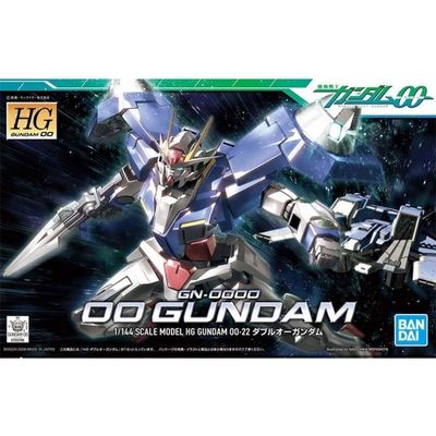 万代拼装模型 59234 HG 1/144 00 22 GN-0000 00 gundam 00 高达