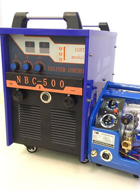 厂家逆变NB-500气保焊机IGBT双模块分体式二保二氧化碳CO2焊机