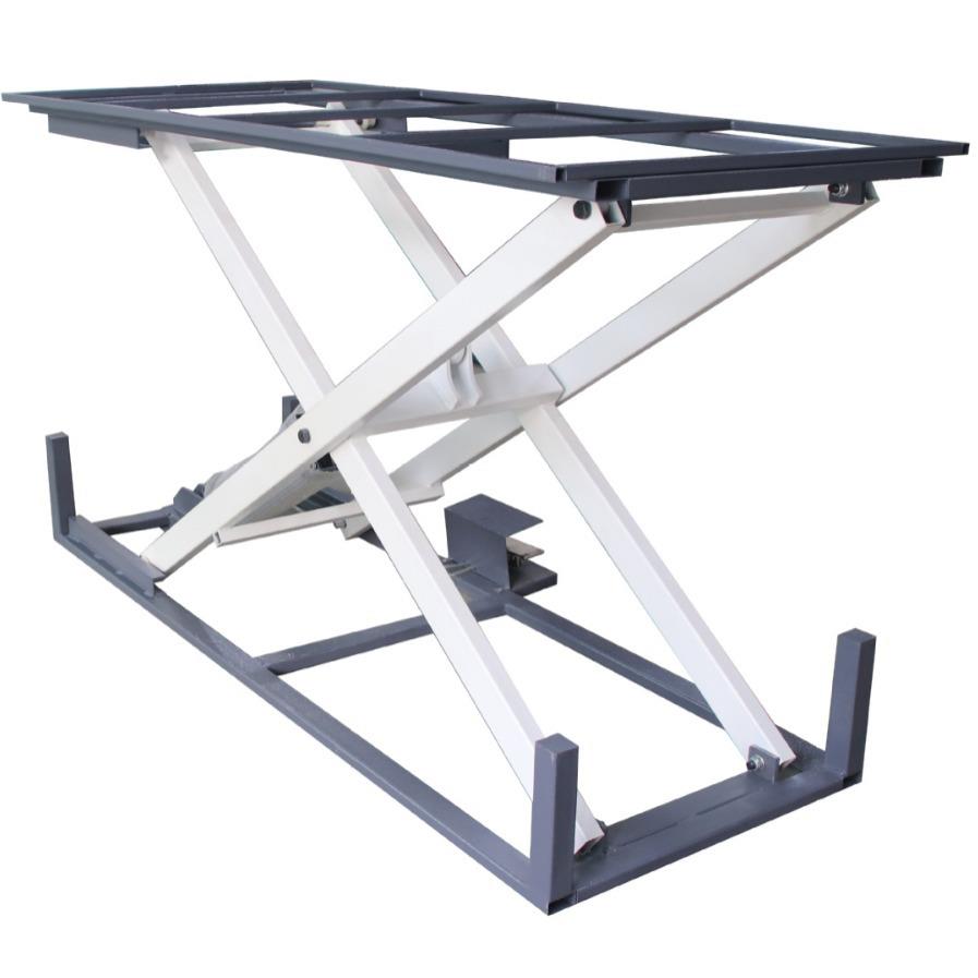 旋转型气动升降台可自由控制上升下降高度灵活操作沙发家居厂