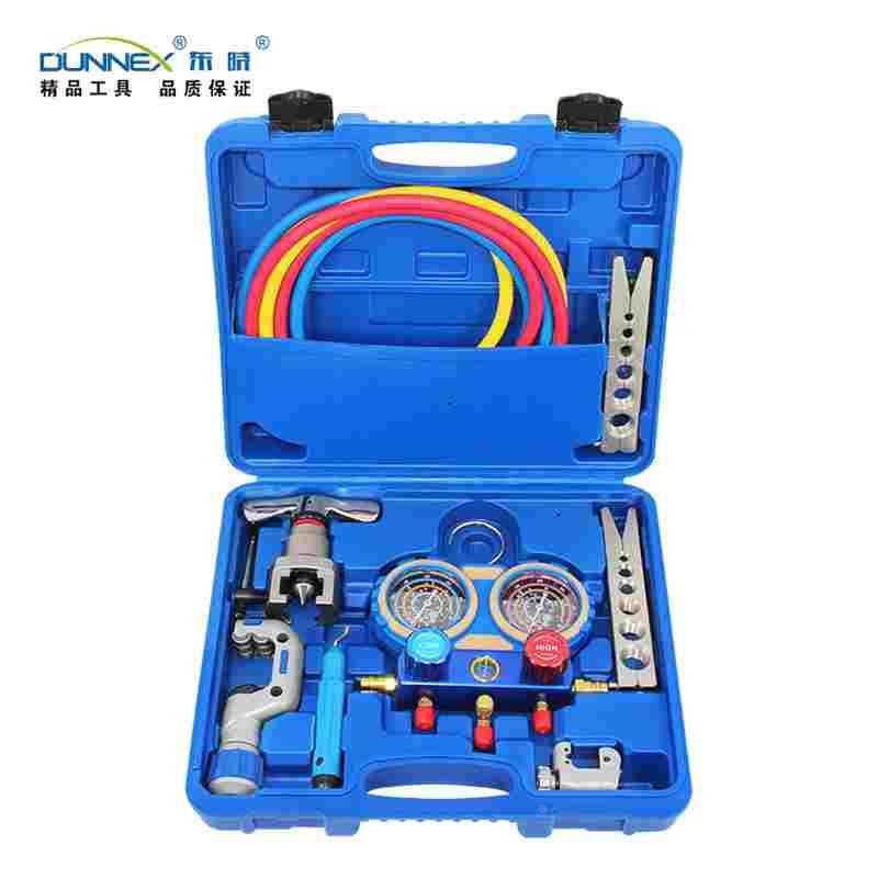 东晓CT-8A 制冷工具套装 CT-8A加氟表 扩口器涨管器割刀组合套装