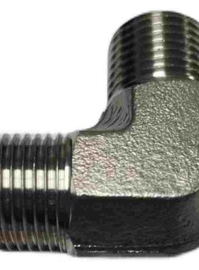 304不锈钢高压油管液压接头ZG英制锥螺纹R直角PT弯头1T9-SP