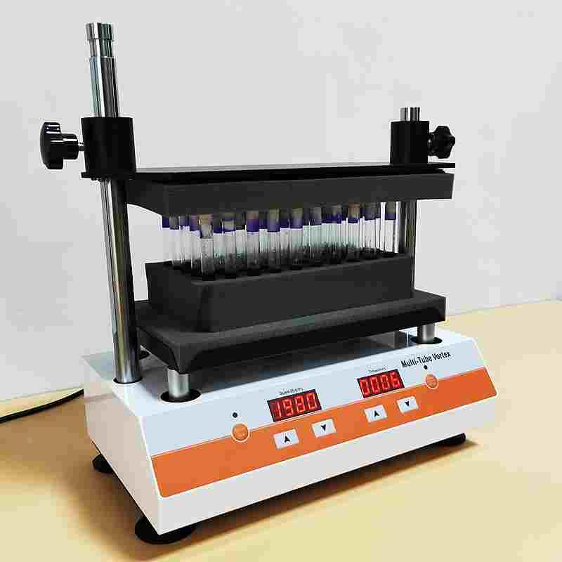 数显DXW-2500多管漩涡混合器实试管多样品海绵混匀仪摇匀旋涡仪