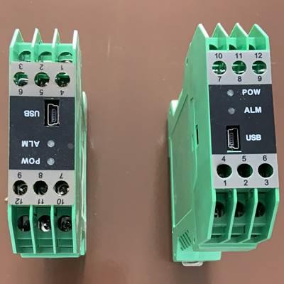 pt100热电阻模块SBWZ-2280导轨式温度变送器一进一二出输出4-20mA