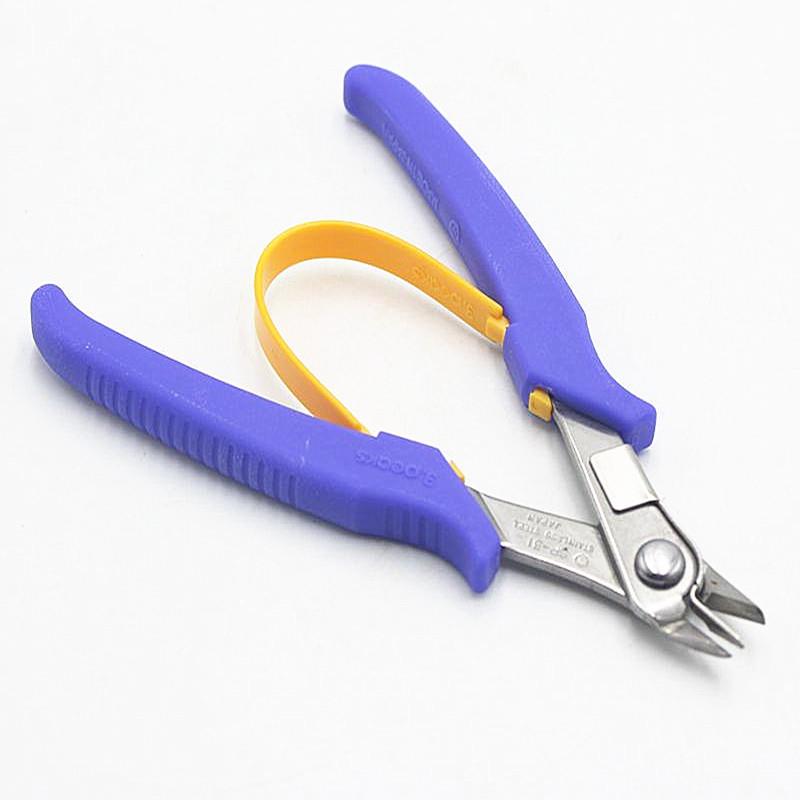 日本三山3.peaks精密电子斜口钳SP-31/32/33塑胶剪钳 90度弯嘴钳