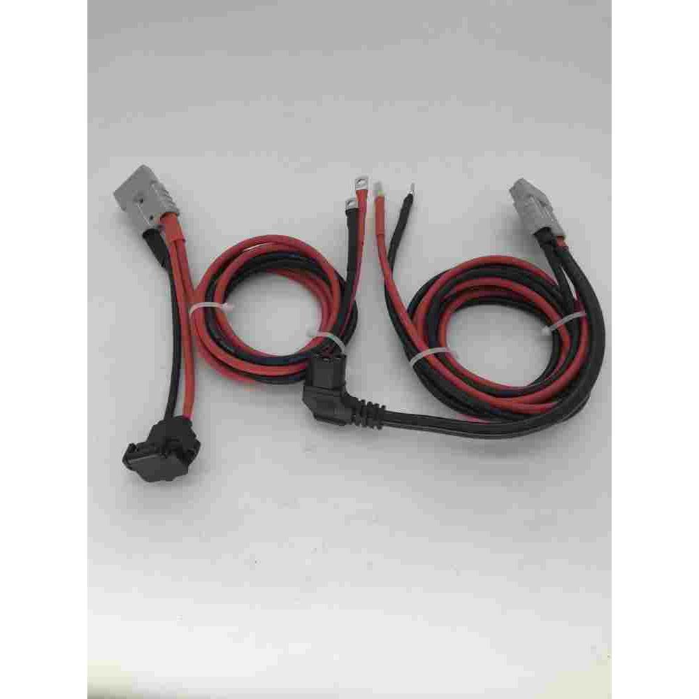 加粗品字头充电延长线电动车充电改装线电瓶车改装线外卖员换电线