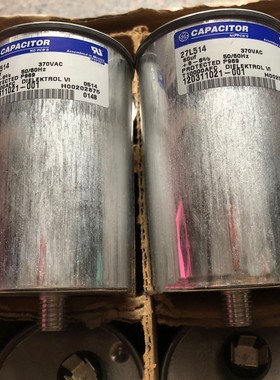 全新美国CAPACITOR 27L514  60UF 370VAC高压滤波无极油浸电容