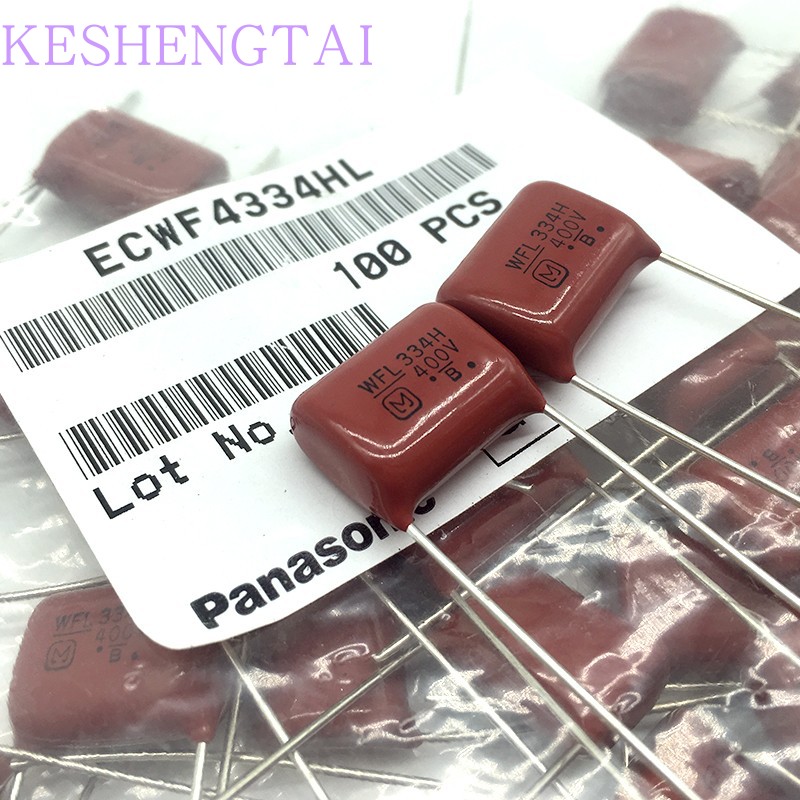 ECWF4334HL  400v0.33uf  WFL 334H 330nf   MPP松下薄膜电容15MM