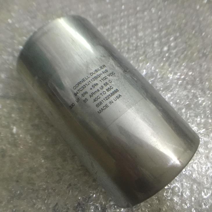 947C331J112BGH-NS 1100V330UF  美国CORNELL-DUBILIER 85X140MM
