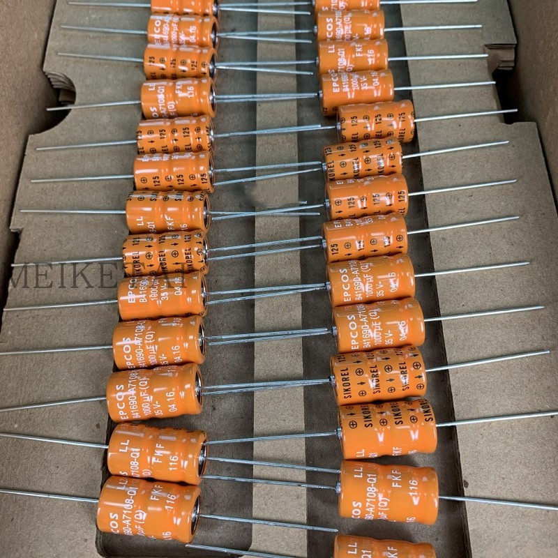 B41690A7108Q1 轴向铝电解电容 35VDC 1000uF 14X25  EPCOS / TDK