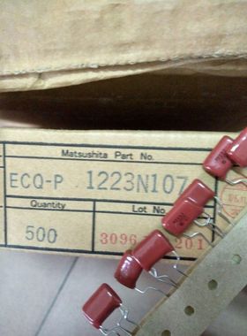 ECQP1223N107   原装松下CBB  薄膜电容 100v0.022uf