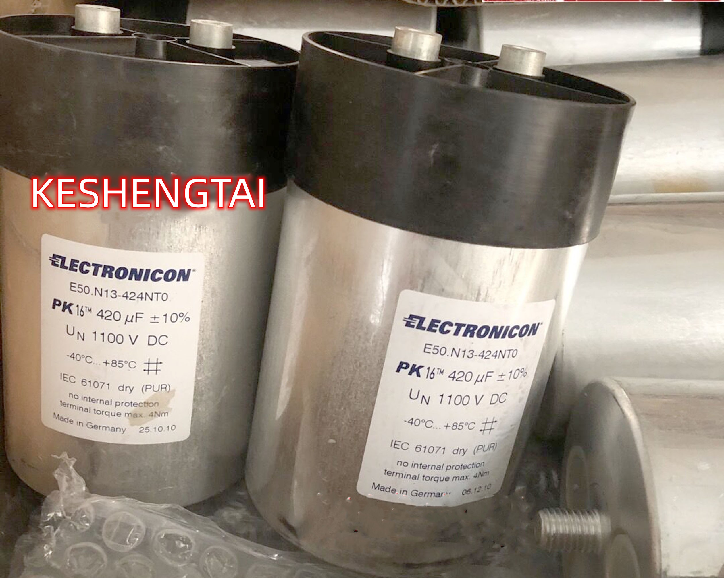 ELECTRONICON PK16 XC E50.N13-424NT0 1100VDC 420UF 电力电容