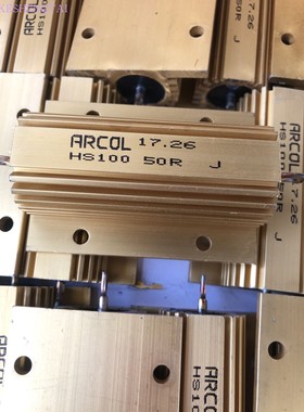 HS10050RJ  ACROL Ohmite 50欧 HS100 100W  50R进口铝壳绕线电阻