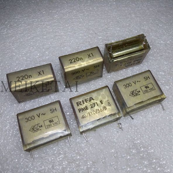 瑞典 RIFA  PME271E 300V 220N 0.22UF 224  安规薄膜电容24MM